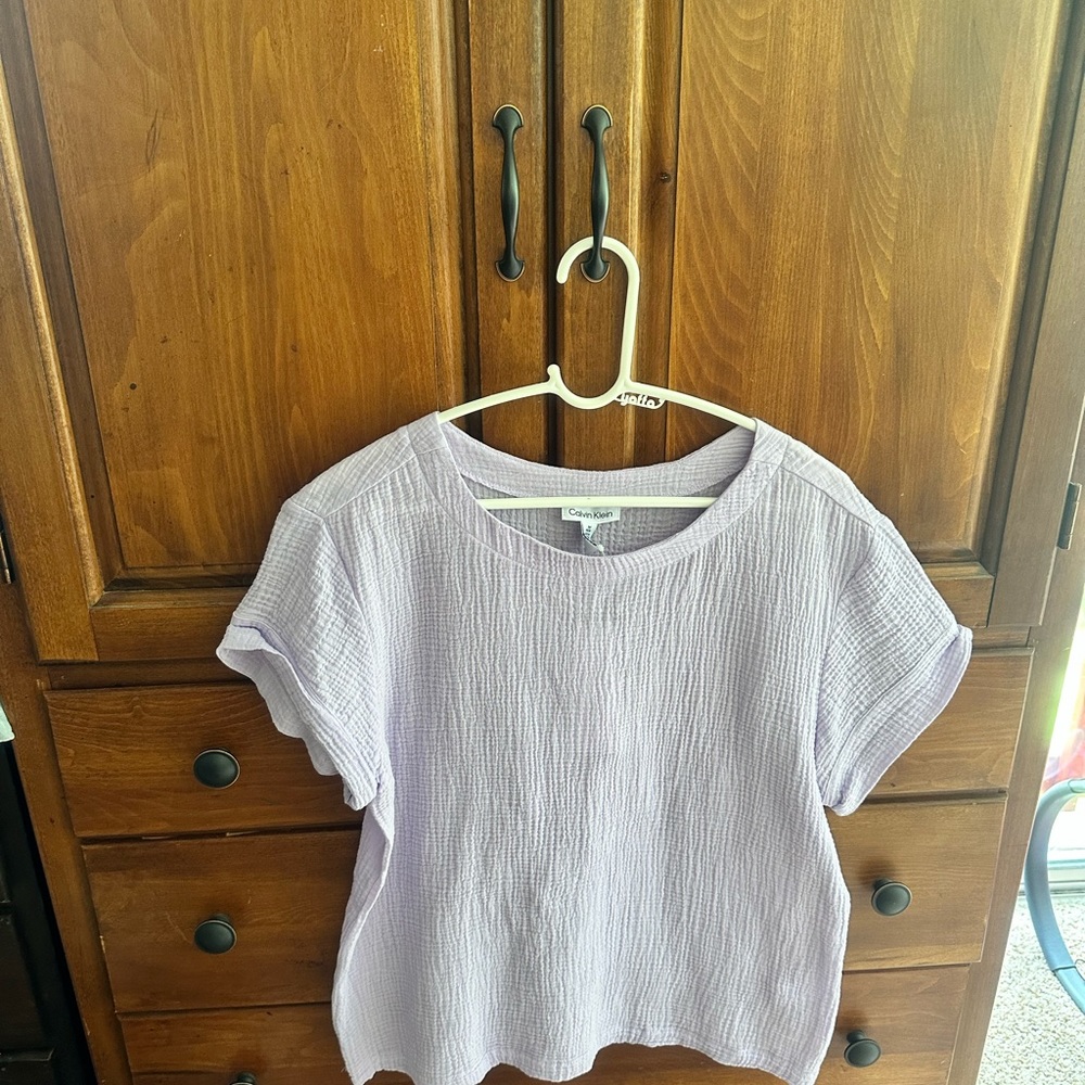 Light Purple Calvin Klein Top